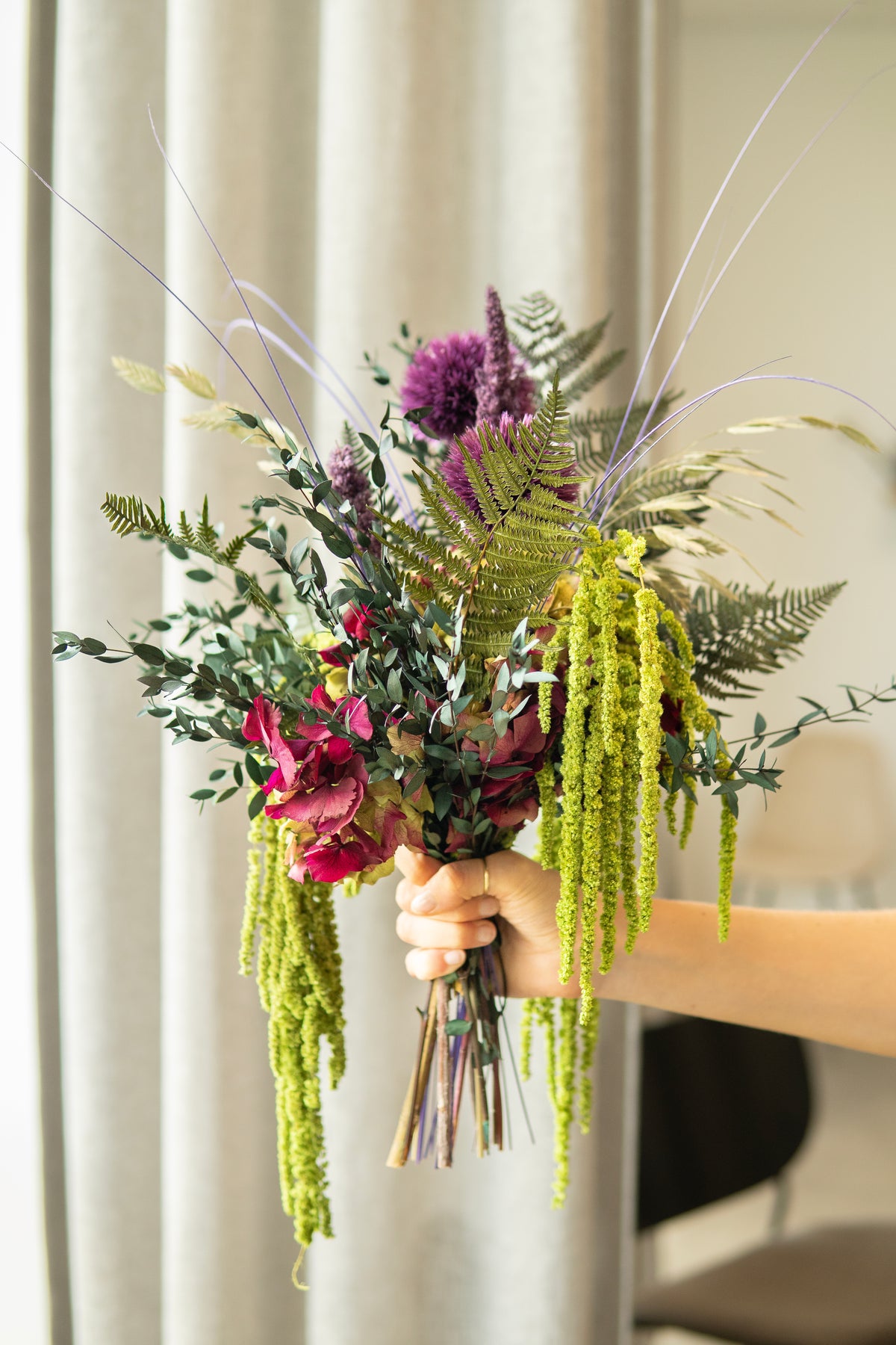 Indret med vedligeholdelsesfrit blomster 