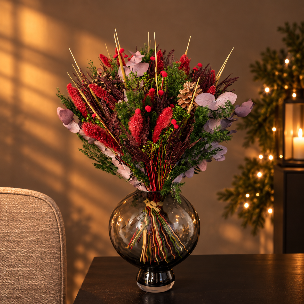 Weihnachtsstrauß Weihnachtszauber | Living Flowers