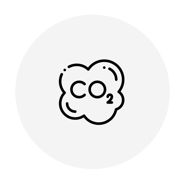CO2 Wolke Symbol
