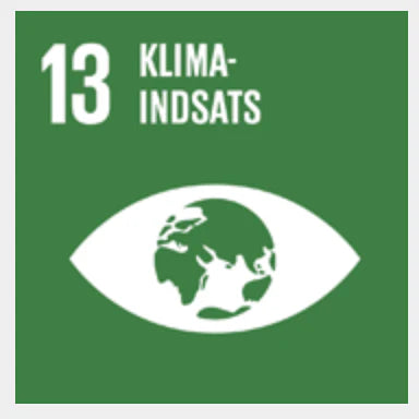 SDG symbol: Klimaindsats